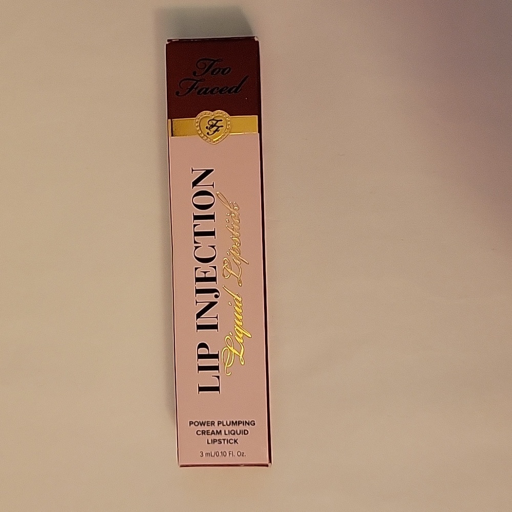 Too Faced Lip Injection Liquid Lipstick Boom Boom Pow